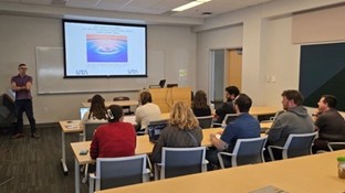Image of people in a presentation