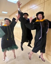 Image of people graduating